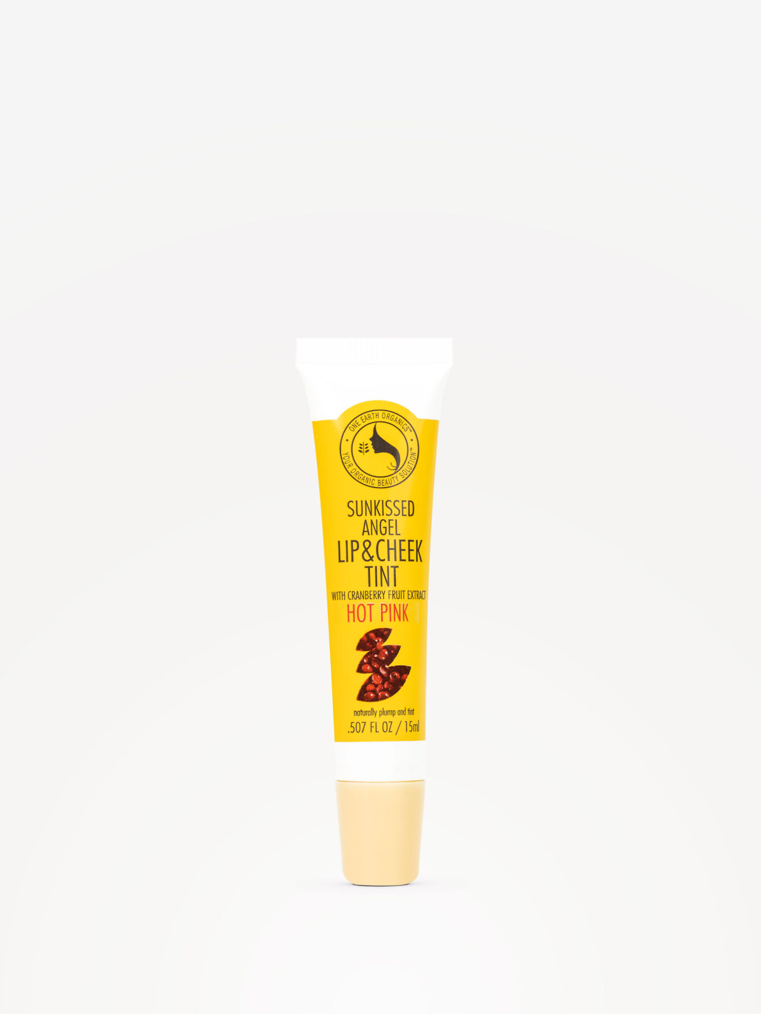 Sunkissed Angel Lip Cheek Tint Hot Pink One Earth Organics