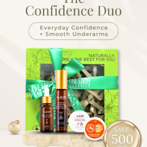 One Earth Organics - EARTHMAS GIFT SET: The Confidence Duo
