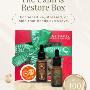 One Earth Organics - EARTHMAS GIFT SET: The Calm & Restore Box