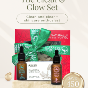 One Earth Organics EARTHMAS GIFT: The Clean & Glow Set
